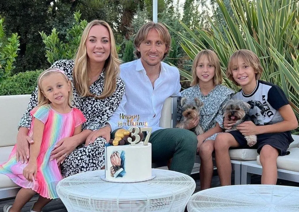 Luka Modric wife children